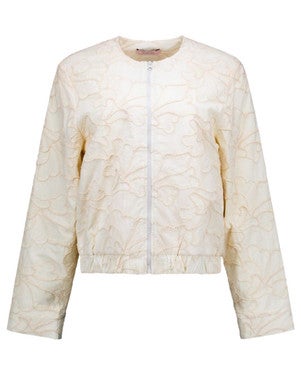 April embroidery jacket Ecru
