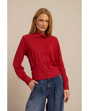 Geesje blouse Rood