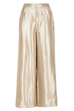 Panthea Trousers Satin Shine Goud