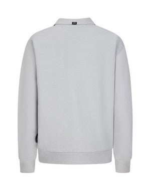 Rico Longsleeve Polo Grijs