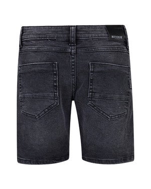 Reven Denim Shorts Zwart 1
