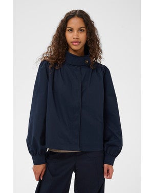 OlinaSZ Short Jacket Donker Blauw
