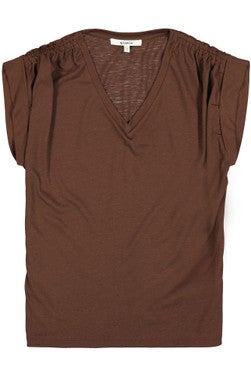 P260206 Ladies T-shirt Bruin 1