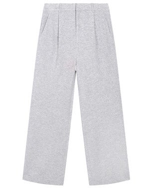 ladies knitted relaxed classic pants PUCK Grijs