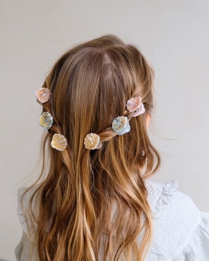 Mini Shell Claw Clips Multi