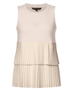 BELLAVITA sleeveless top Off White