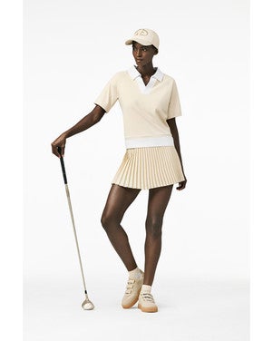 PICCOLA polo top Off White