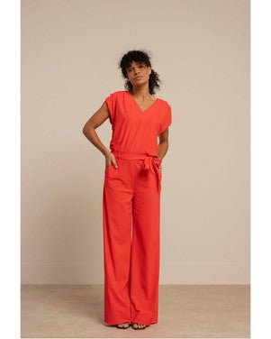 Laure jumpsuit Rood