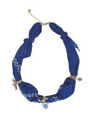 Bandana Ketting Zomer Blauw
