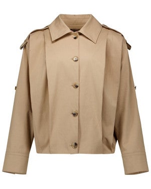 Atlas cotton jacket Beige