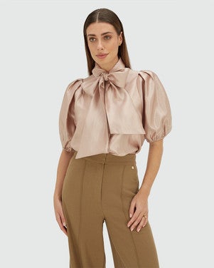 SYLVIANA regular fit blouse Roze