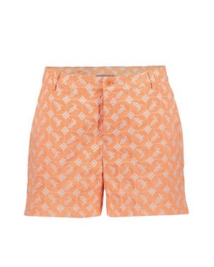 Shorts embroidery Oranje