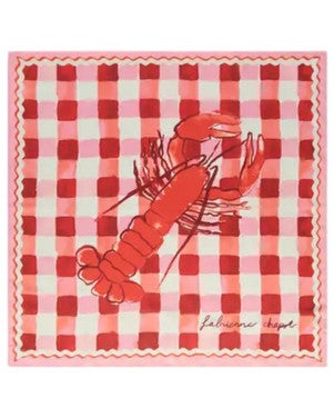 Lovey Lobster Scarf Rood