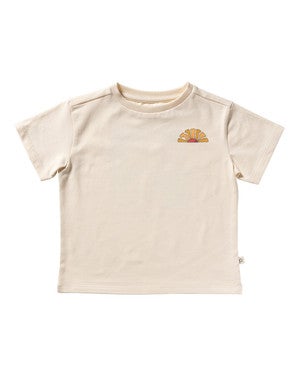 Ocean BLVD Oversized Tee Wit 1