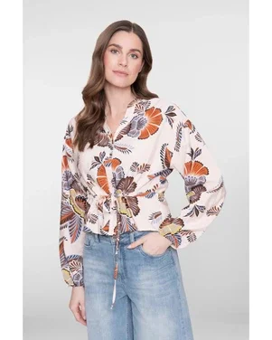 Blouse Chambray Ecru