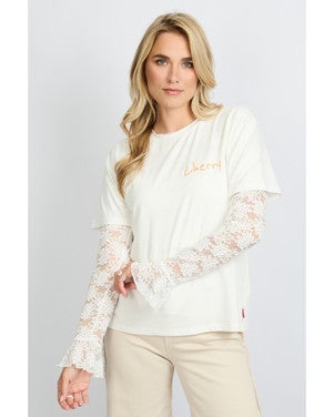 Danay T-shirt Wit 1