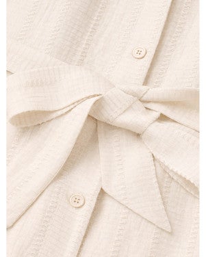 Myra Short Dress Ecru