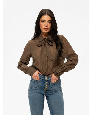 Myra Blouse Bruin 1