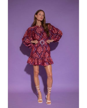 Capri 261-DRESS8 Roze