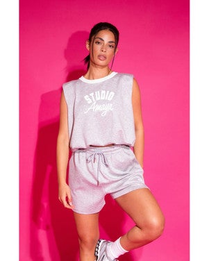 SHORT-261-SPORT5 Grijs