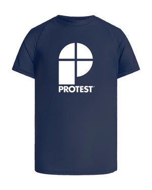 PRTBERENTS JR surf t-shirt short sleeve Donker Blauw