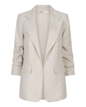 Blazer linen looks Zand