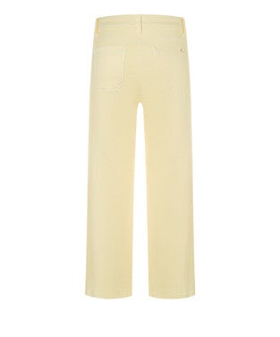 Light Weight HR Superstretch Tess Pocket Cropped Geel