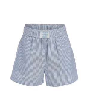 10sixteen Shorts Festival Stripe Licht Blauw