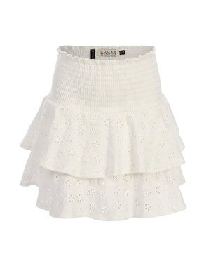 10sixteen Broidery Skort Off White