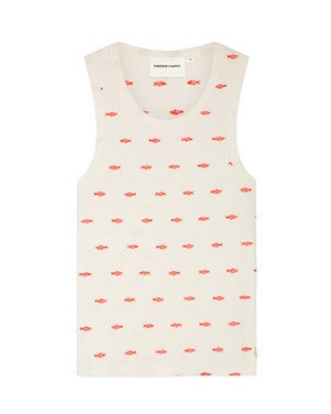 Tanja Jersey Tank Wit 1