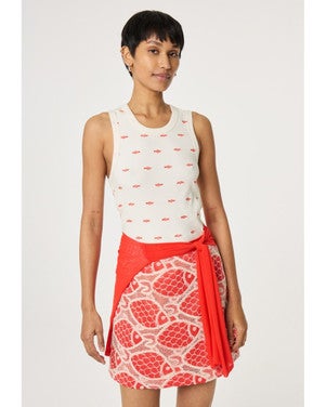 Tanja Jersey Tank Wit 1