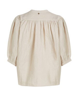 BRITT BLOUSE Zand
