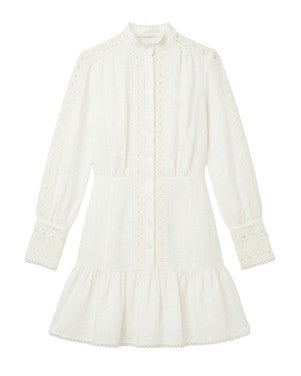 Morgan Dress Ecru