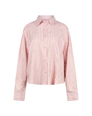Nowi Blouse Stripe Roze