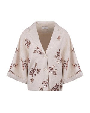 Bregje Blazer Paillet Zand