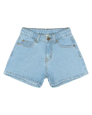Samantha Denim Shorts Heartpockets Licht Blauw