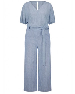 Loet denim jumpsuit Licht Blauw