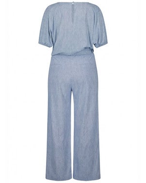 Loet denim jumpsuit Licht Blauw
