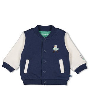 Omkeerbaar bomberjack - Seaside Happiness Donker Blauw