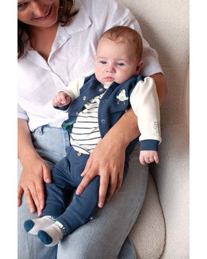 Broek - Seaside Happiness Donker Blauw