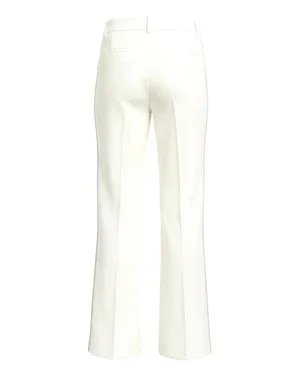 Wide Leg Off-white Taupe Stripe Wit 1