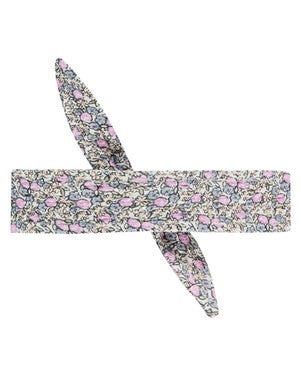 baby headband blues little roses Multi