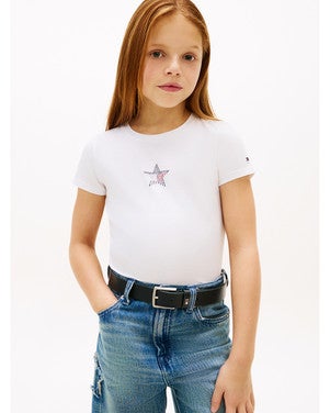 STAR FLAG TEE SS,T-SHIRT Wit 1