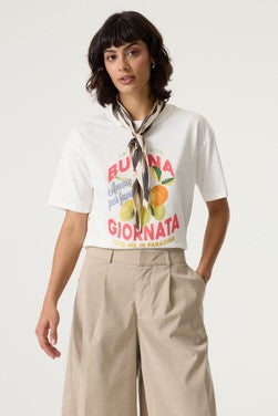 Ladies T-shirt Off White