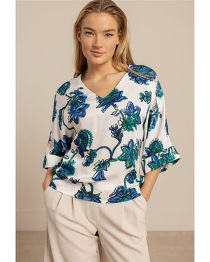 Madison flower top Multi