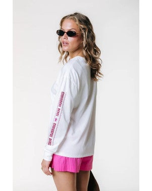 Summer Estate Longsleeve Tee Wit 1