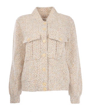 Cosa Coloured Knitted Jacquard Multi