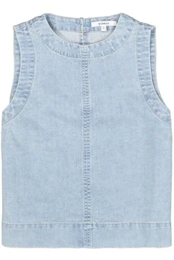 Ladies Singlet Licht Blauw