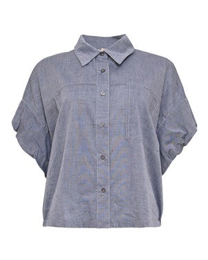 SINDY- Blouse Licht Blauw