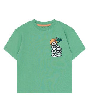 Thomas SS Tee Roadtrip Groen